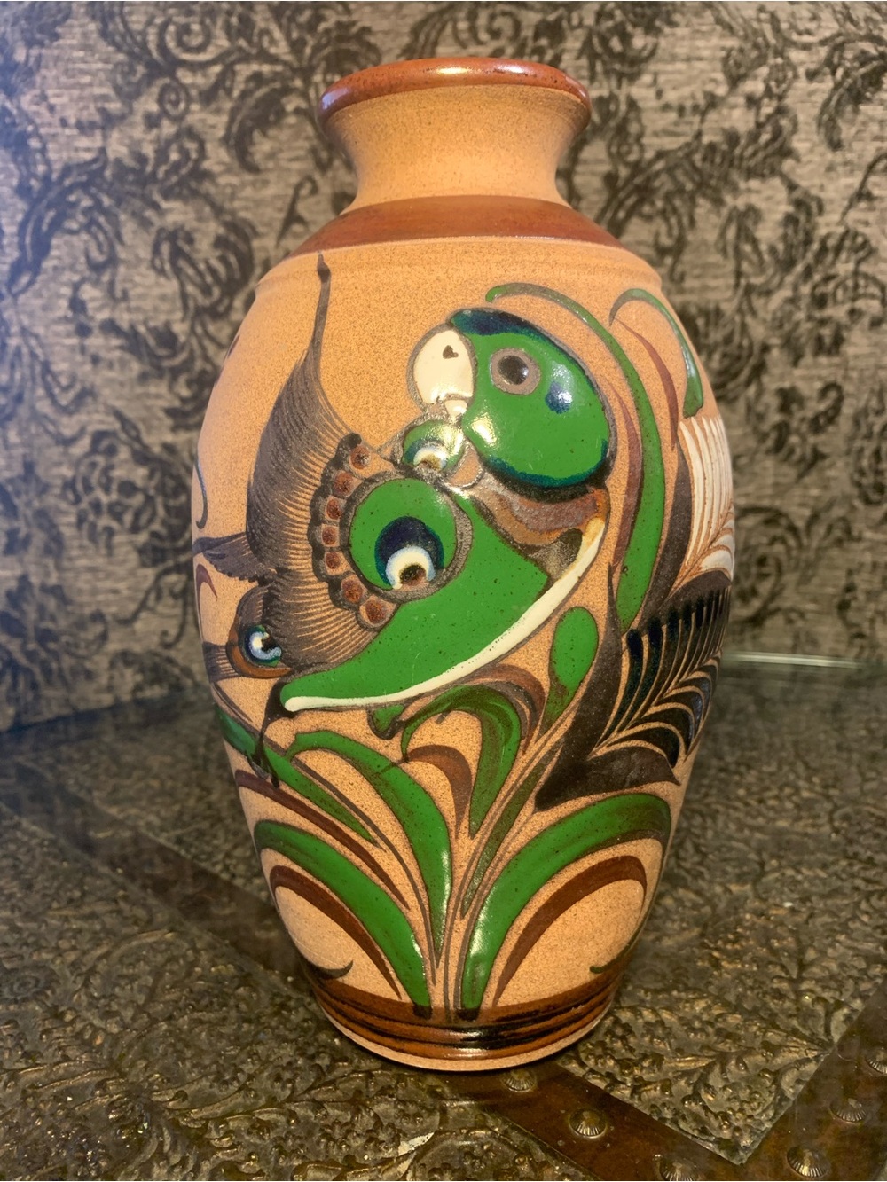 Mexican Sandstone Pottery Vase